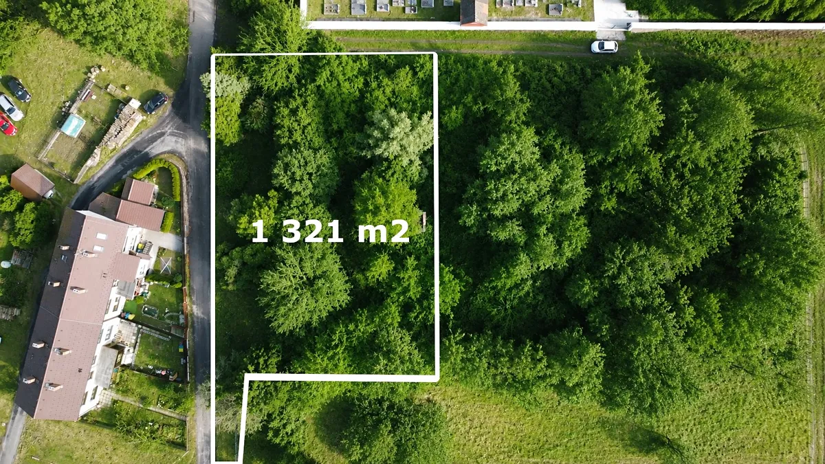 Prodej stavebního pozemku 1321 m²